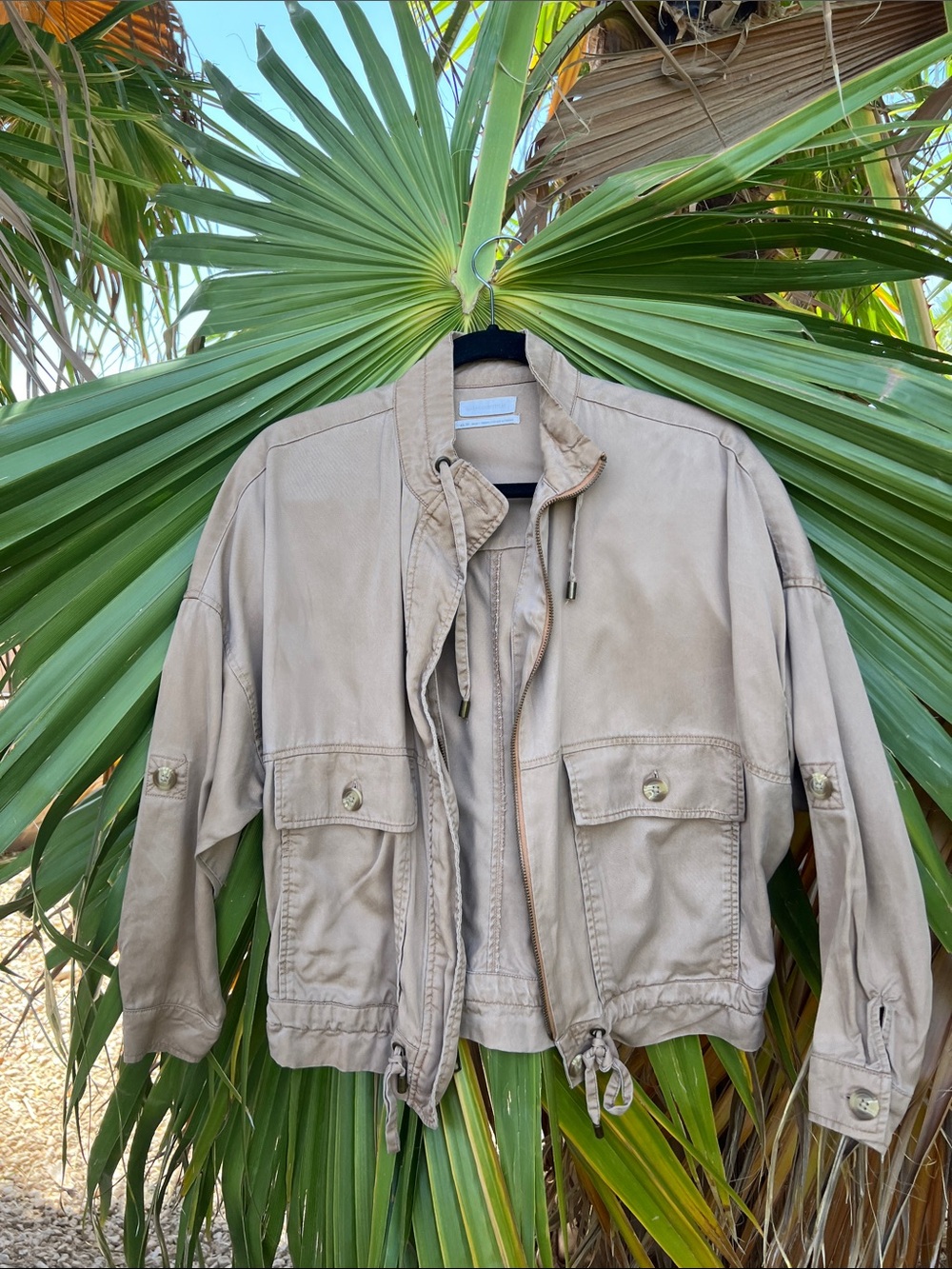 Urban Outfitters Taupe Utility Jacket